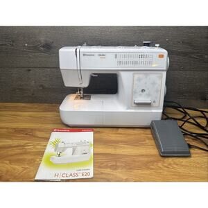 Husqvarna Viking H-class E20 Sewing Machine With Speed Control~tested